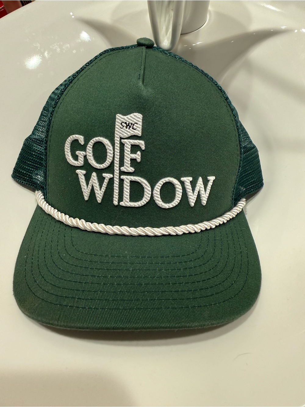 Golf Widow Trucker Hat - Green